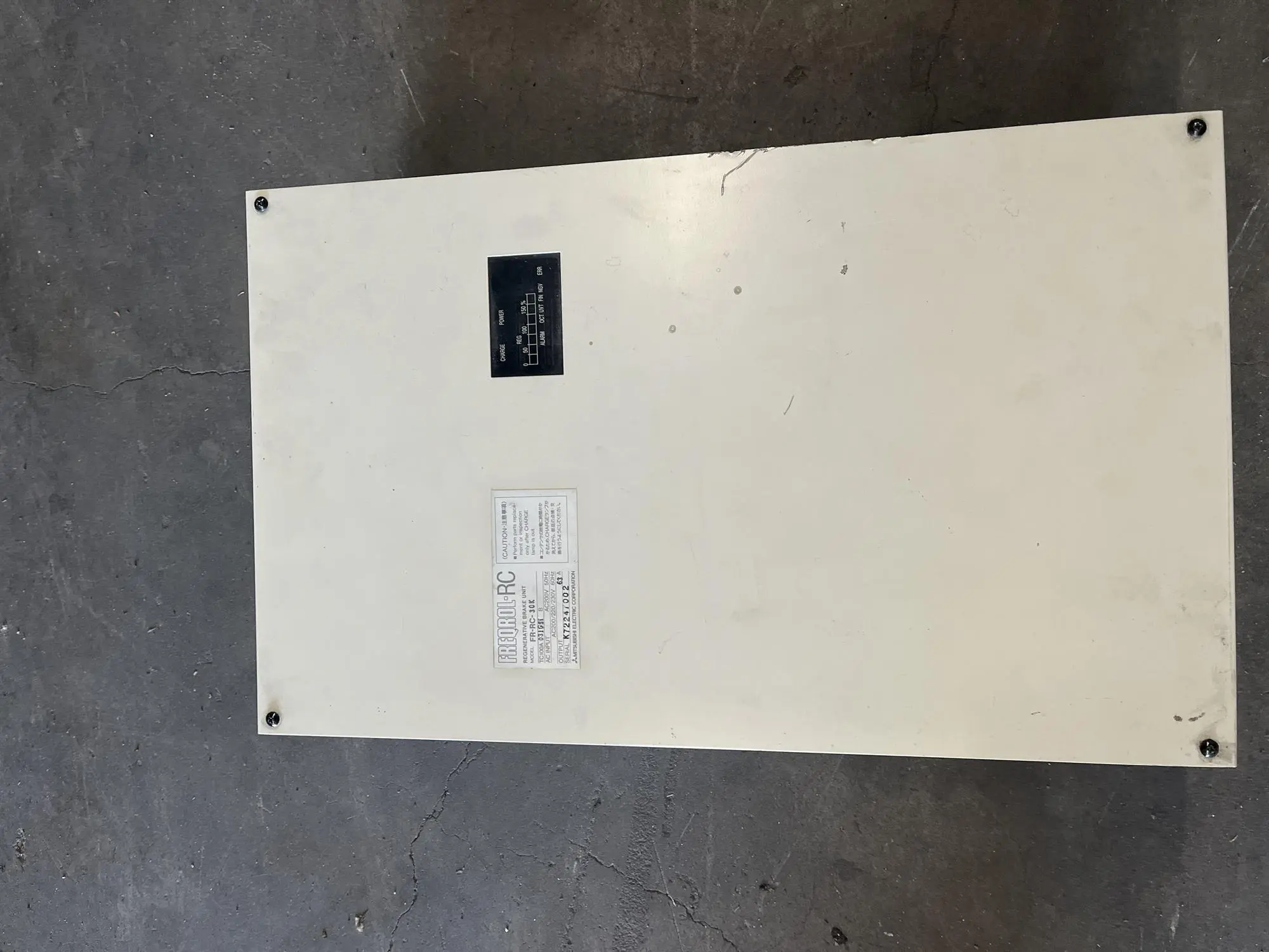 USED MITSUBISHI FR-RC-30K TC100A 031G51 POWER CONVERTER