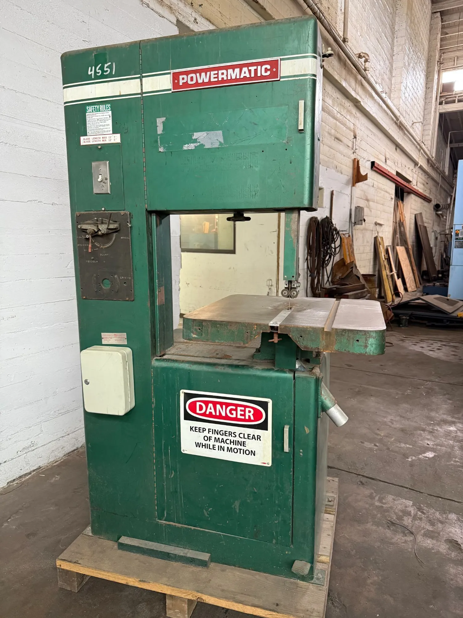USED POWERMATIC MODEL 81