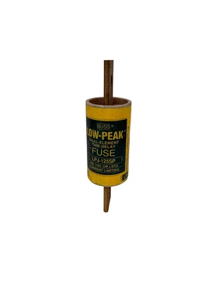 New | in-Stock COOPER BUSSMANN LPJ-125SP Fuses Kentucky US | Industrial Parts R Us Inc. #900904