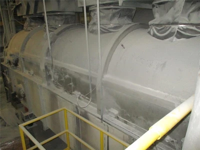 30' L x 70" Wide Carrier Fluid Bed Dryer With Heater