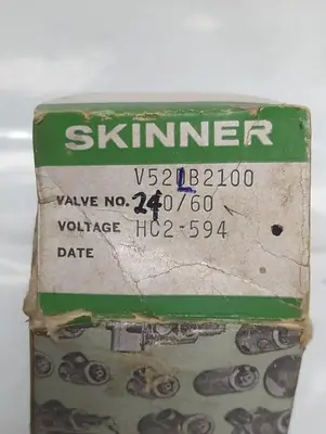 New | in-Stock SKINNER V52LB2100 Solenoid Valves Ohio US | Surplus Asset Holdings #1468914