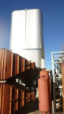 Bin, 950 CF, 316 S/st, 8' X 8' X 14', 45 Deg Cone, #C104050