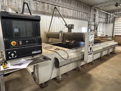2014 OMAX 80X Waterjet Cutters | Tight Tolerance Machinery (2)