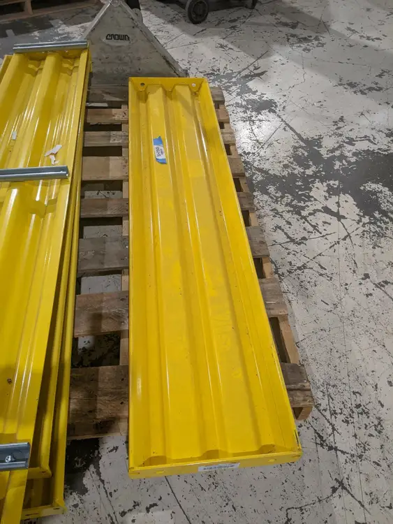 Used GRAINGER 6FT LIFT OUT YELLOW STEEL GUARD RAIL Miscellaneous MRO | Maverick Industrial Sales #1122009