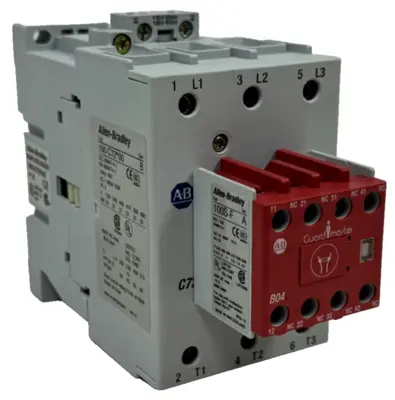 NEW ALLEN BRADLEY 100S-C72D14C SAFETY CONTACTOR 110-120V 50/60HZ 100-C72*00