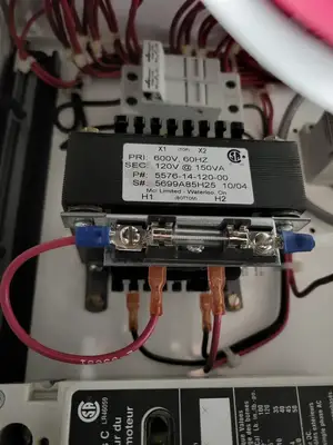 1.5 hp, 600V, 7A, 3-Ph FVNR Starter, Size 1 Bucket for Freedom 2100 MCC Frame