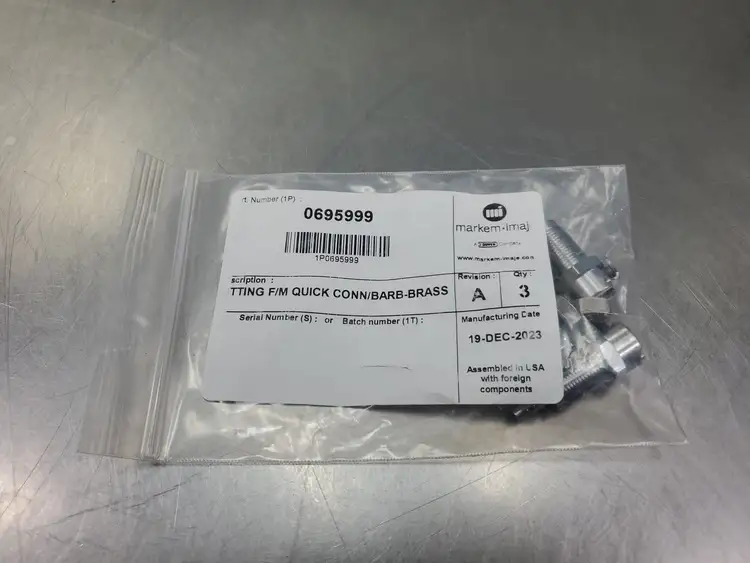 Used MARKEM-IMAJE _UNKNOWN_ Parts (Hydraulics and Pneumatics) South Carolina US | Palmetto Automation #1161926