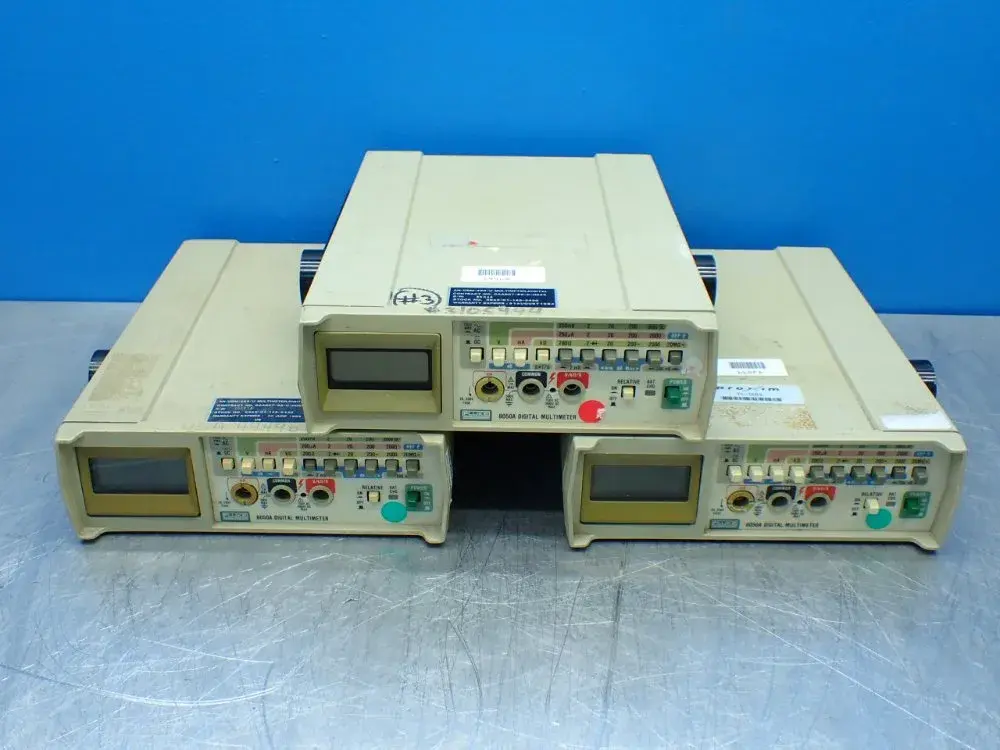 Used FLUKE 8050A Digital Multimeters Ohio US | HGR 24 #1096801