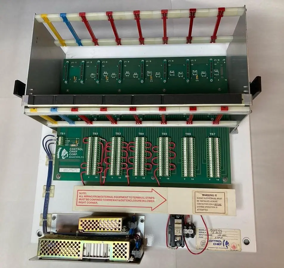 Used CONTROL CHIEF MDR8400 Programmable Logic Controllers | Surplus Asset Holdings #1227061
