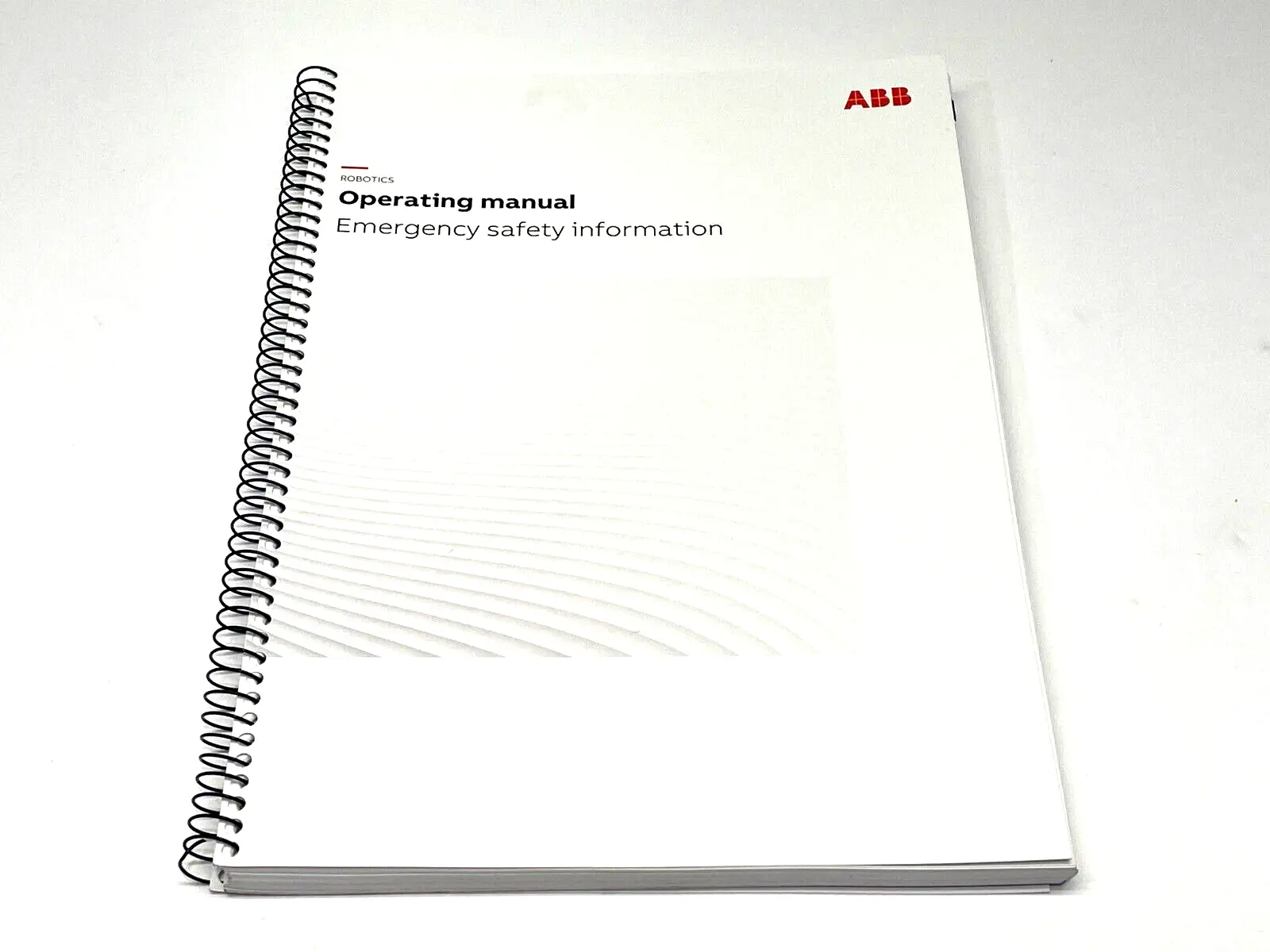 New | in-Stock ABB Emergency Safety Information Manual Manuals Michigan US | Maverick Industrial Sales #1487466