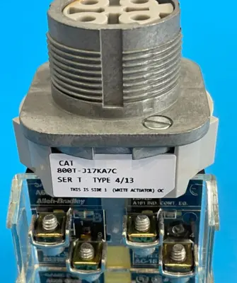A / B 800T-J17KA7C SELECTOR SWITCH SER. T 800TJ17KA7C