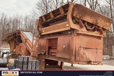 Used 1997 EXTEC ALL STAR Rotary Screeners New Jersey US | Proxy Equipment #1385291