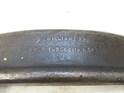 JH Williams CC-8 C Clamp Welding Heavy Service Machining 8" VTG Drop Forged
