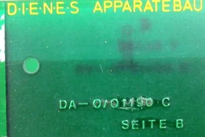 USED DIENES DA-0/01190-C MODULE DA001190C
