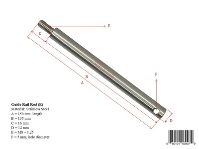 Guide Rail Rod