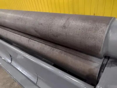 10' X 1/4" WEBB MODEL #6L INITIAL PINCH 3 ROLL PLATE ROLL