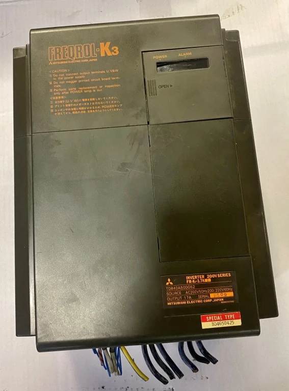 MITSUBISHI FR-K3-3.7K INVERTER - 200V