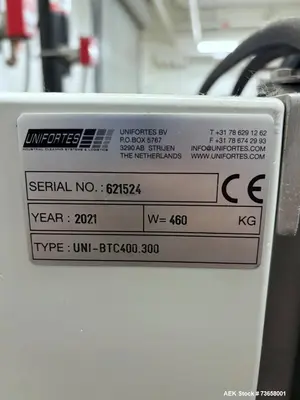 Used Unifortes UNI-BTC400.300 Carousel Tunnel Washer | Industrial Container Washing System