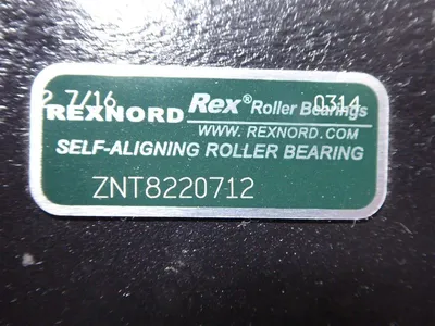 Rexnord ZNT8220712 Self-Aligning Take-Up Roller Bearing Assembly 2-7-16" Used