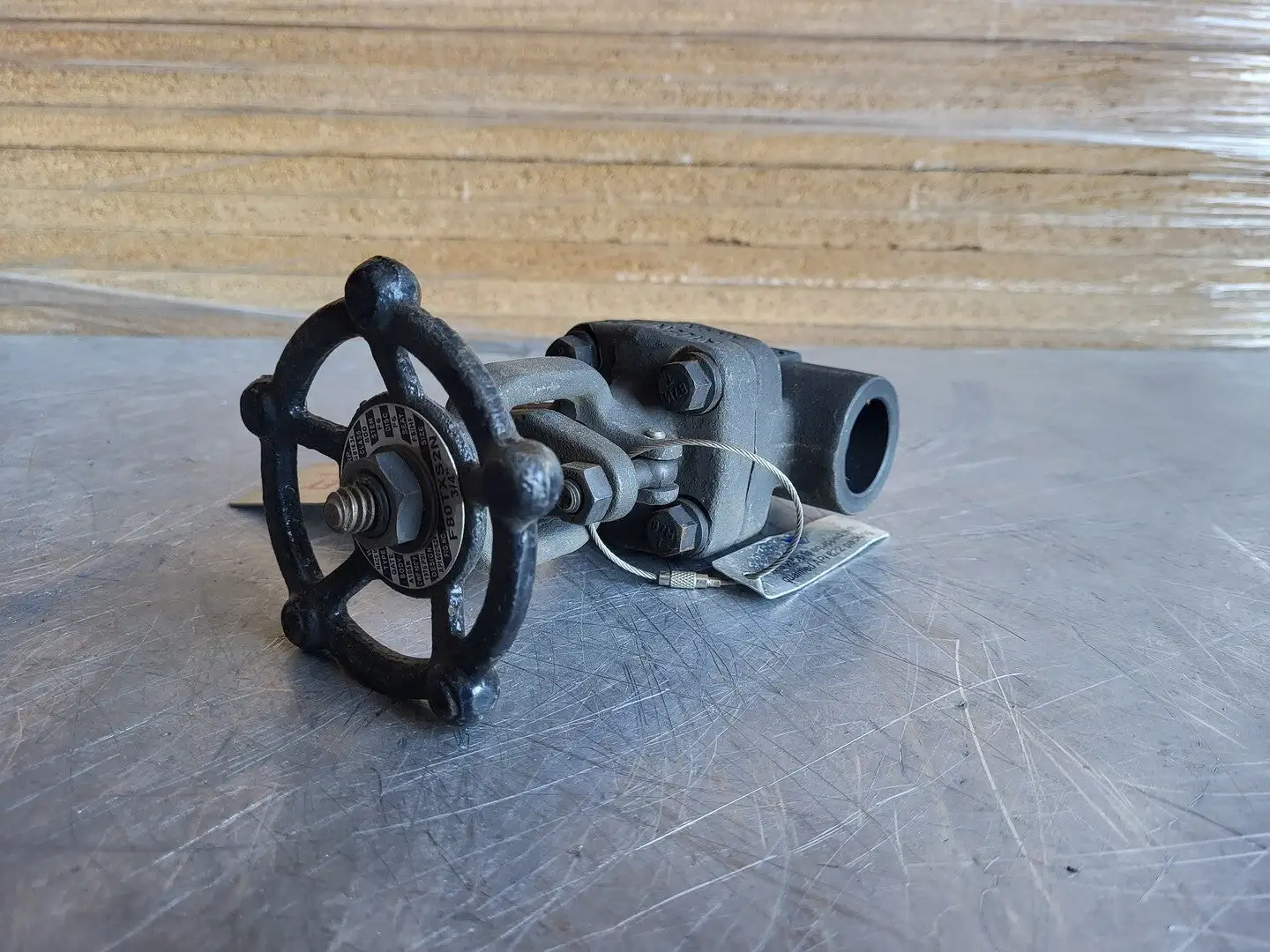 3/4" Class 800 Gate Valve B16.34