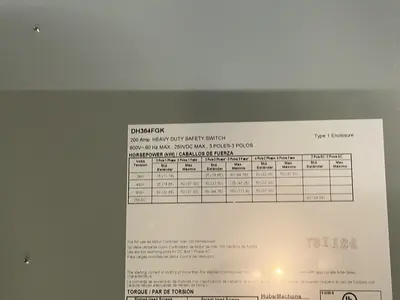 Used EATON DH364FGK Switchgears Ohio US | HGR 24 #1280271