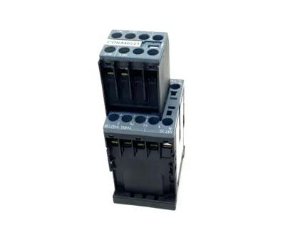3RT2516-1BB40 | Siemens  Power Contactor, 3AC, 9A, 4kW 400V, 4P 24VDC - Used