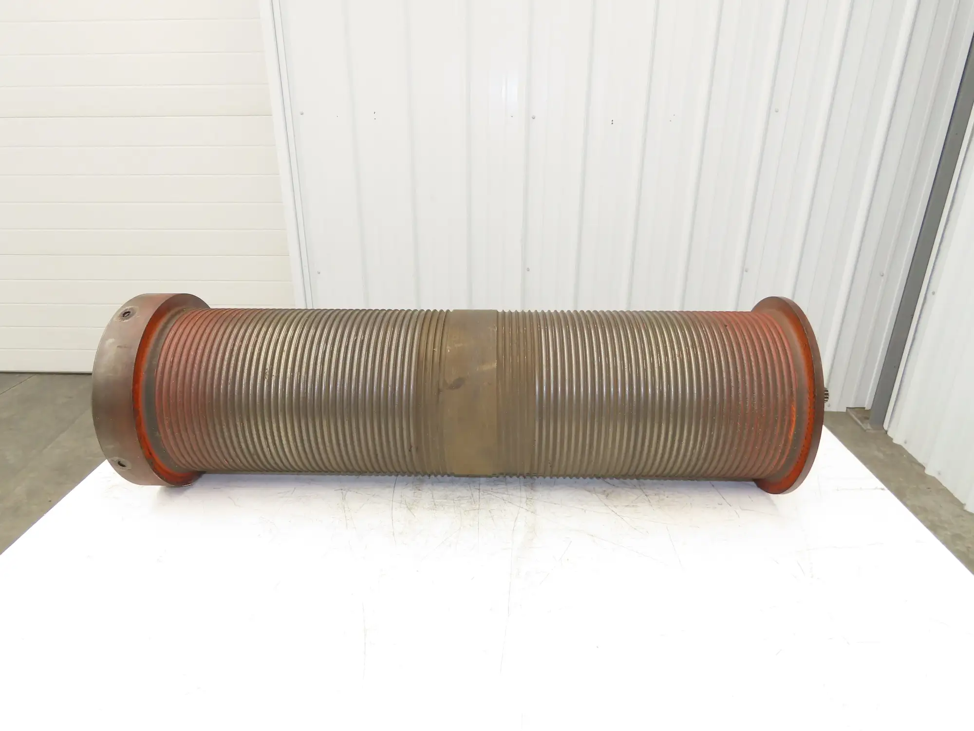 P&H Cleveland Tramrail 4 Ton Bridge Crane Hoist Wire Rope Cable Drum 22' Lift