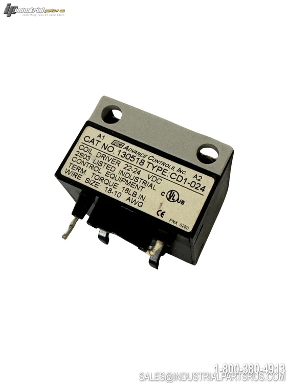 Used ADVANCE CONTROL 130518 Relays & Switches Kentucky US | Industrial Parts R Us Inc. #895217