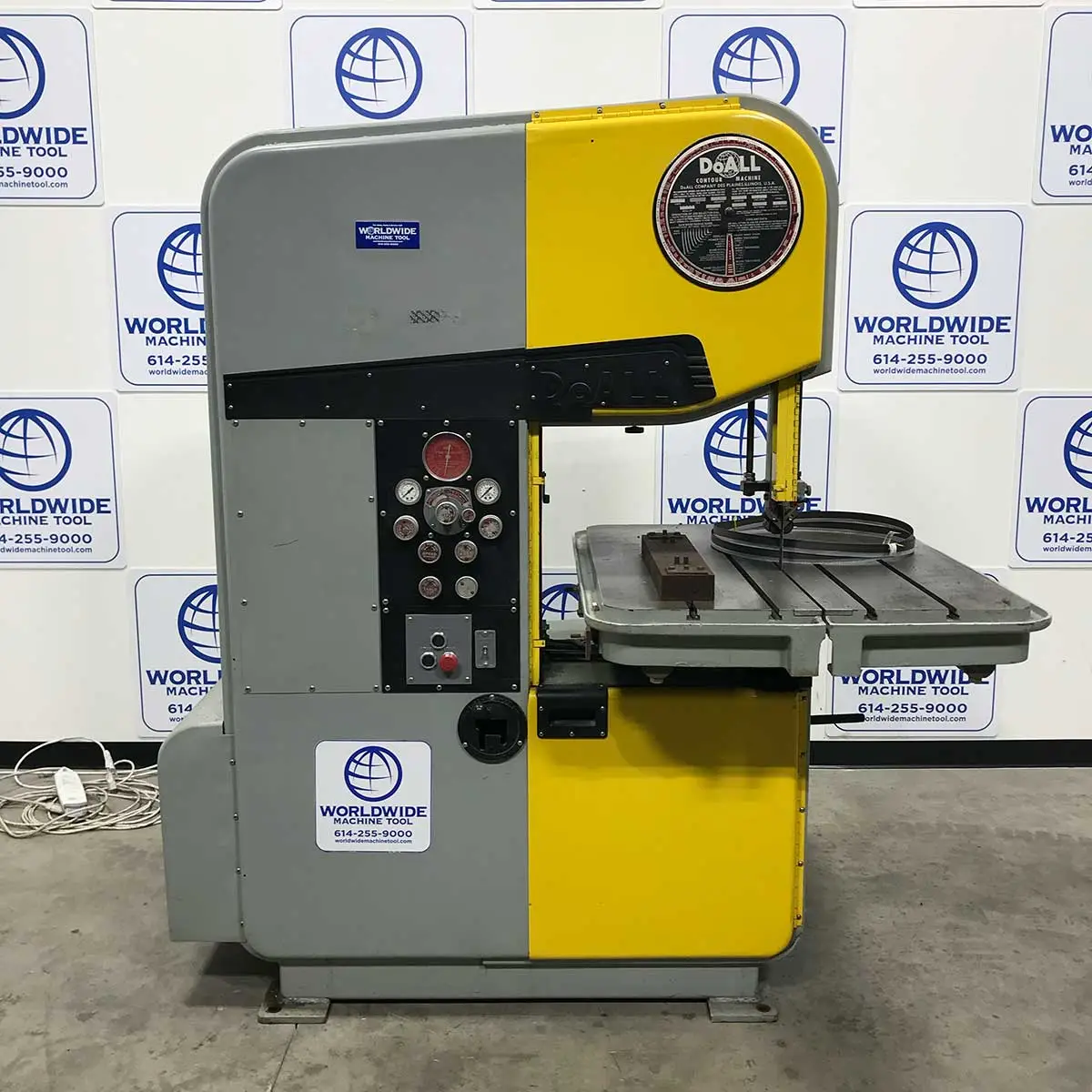 20″ Used DoAll Vertical Band Saw