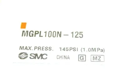 NEW SMC MGPL100N-125 COMPACT GUIDE CYLINDER MGPL100N125