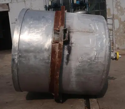 SPC8749  Tank 1350 gallon vertical tank, Stainless Steel, dish