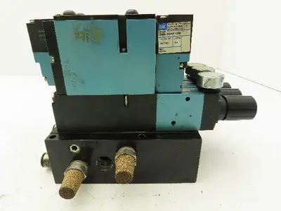 MAC SM32 MAConnect 3-Station Solenoid Valve Serial Manifold DeviceNet 24VDC 92B