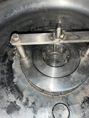 200L S/S JKTD Contra Rotational Cream Homogenizer Reactor