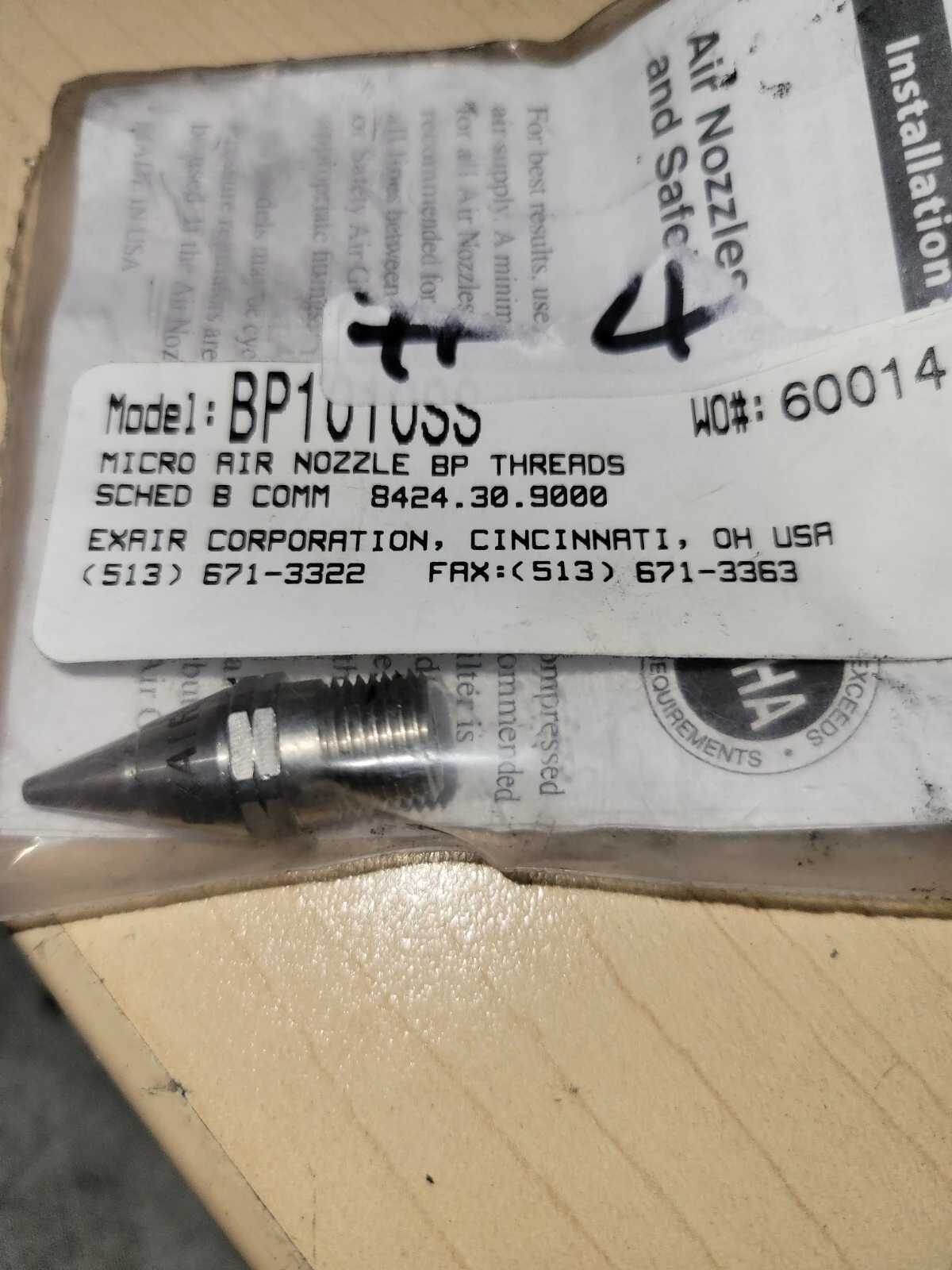 NEW EXAIR BP1010SS