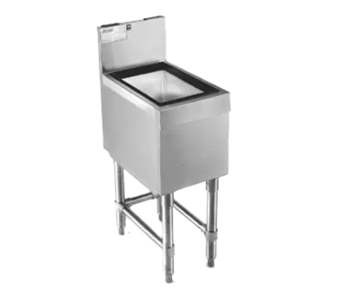 Eagle Group B12IC-19 Spec-Bar® 12" Underbar Ice Bin w/ 34 lb Capacity - Insulated, Stainless