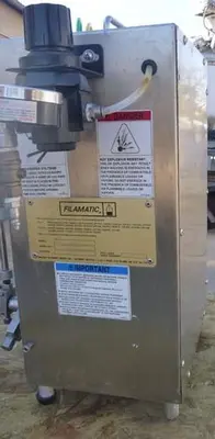 Filler, Vial, Filamatic, Mdl AB-8, Benchtop, 1-Head, A #S743470