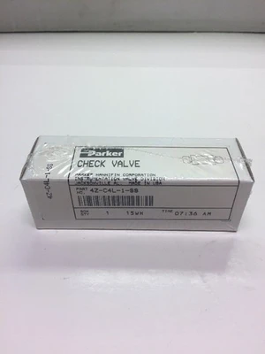 NEW PARKER 4Z-C4L-1-SS