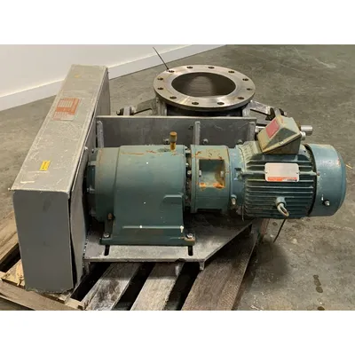 Used 10" Stainless Steel Flo-Tronics Rotary Airlock Feeder Valve