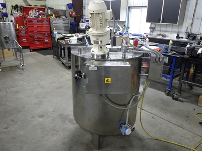 2000 Food Engineering Limited 125 Gal. Jacketed Mix Tank