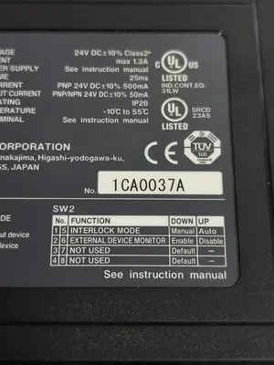 Used KEYENCE SC-S11 Industrial Controls Ohio US | Surplus Asset Holdings #1236301