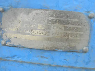 USED SULZER BINGHAM 8X10X13B MSD