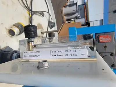 500 L Plastic Mixing Tank w/ Fittings
