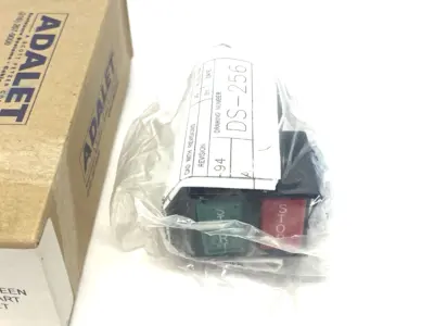 New | in-Stock Adalet Explosion Proof Dual Pushbutton, Maintained, Red/Green, 20018 Relays & Switches Michigan US | Maverick Industrial Sales #1391086