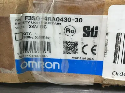 Used OMRON F3SG4RA043030 Light Curtains & Grids Ohio US | HGR 24 #1286709