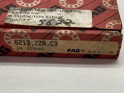 New | in-Stock FAG 6213.2ZR.C3 Bearings | Surplus Asset Holdings #1195128