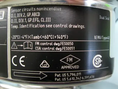NEW Endress+Hauser 83F08-DAACBARCBAAE