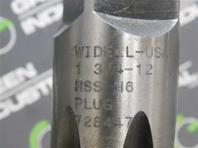 Widell Industries Inc. 728447 Plug Tap 1 3/4" 12 H6 6FL