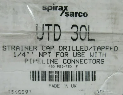 NEW SPIRAX SARCO UTD30L STEAM TRAP
