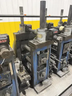 9 STAND x 2" YODER M2 ROLLFORMER, 6 STAND & 3 STAND BASE: YOBRO #24317