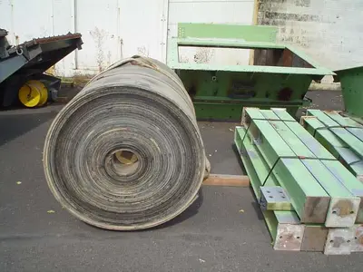 Conveyor, Belt, 72" X 120', C/st, Channel, Drive, #D735418